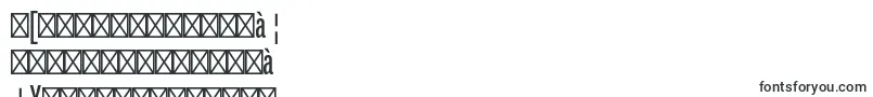 GrotesquemtstdExtracond-Schriftart – bengalische Schriften